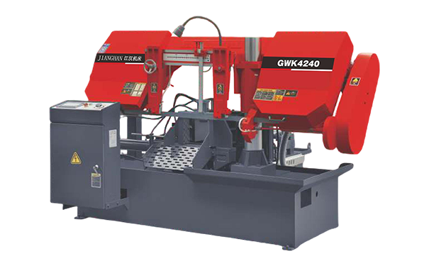 汨罗GWK4240数控双柱卧式带锯床