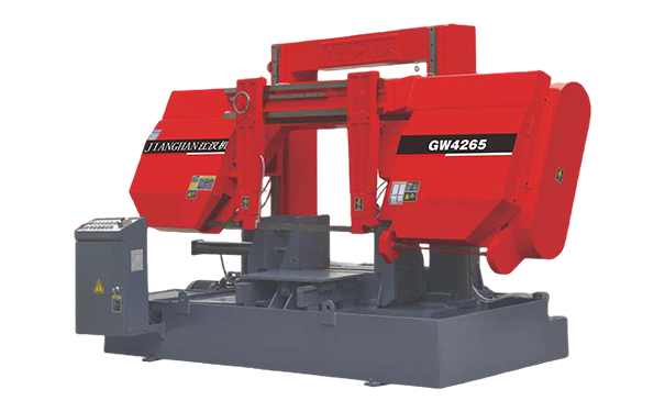 汨罗GW4265双柱龙门卧式带锯床