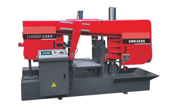 汨罗GWK4250卧式带锯床（型材专切）