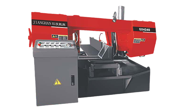 汨罗GX4240旋转式带锯床