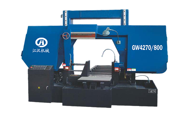汨罗GW4270/800双柱龙门卧式带锯床